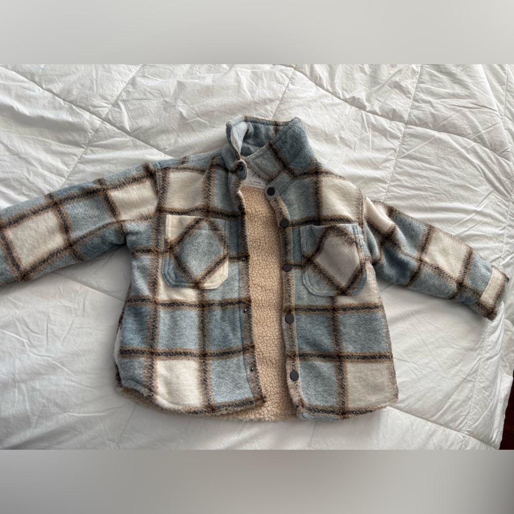 Zara Kids Flannel Jacket